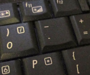 How many different kinds of hyphen keys are on your keyboard?
